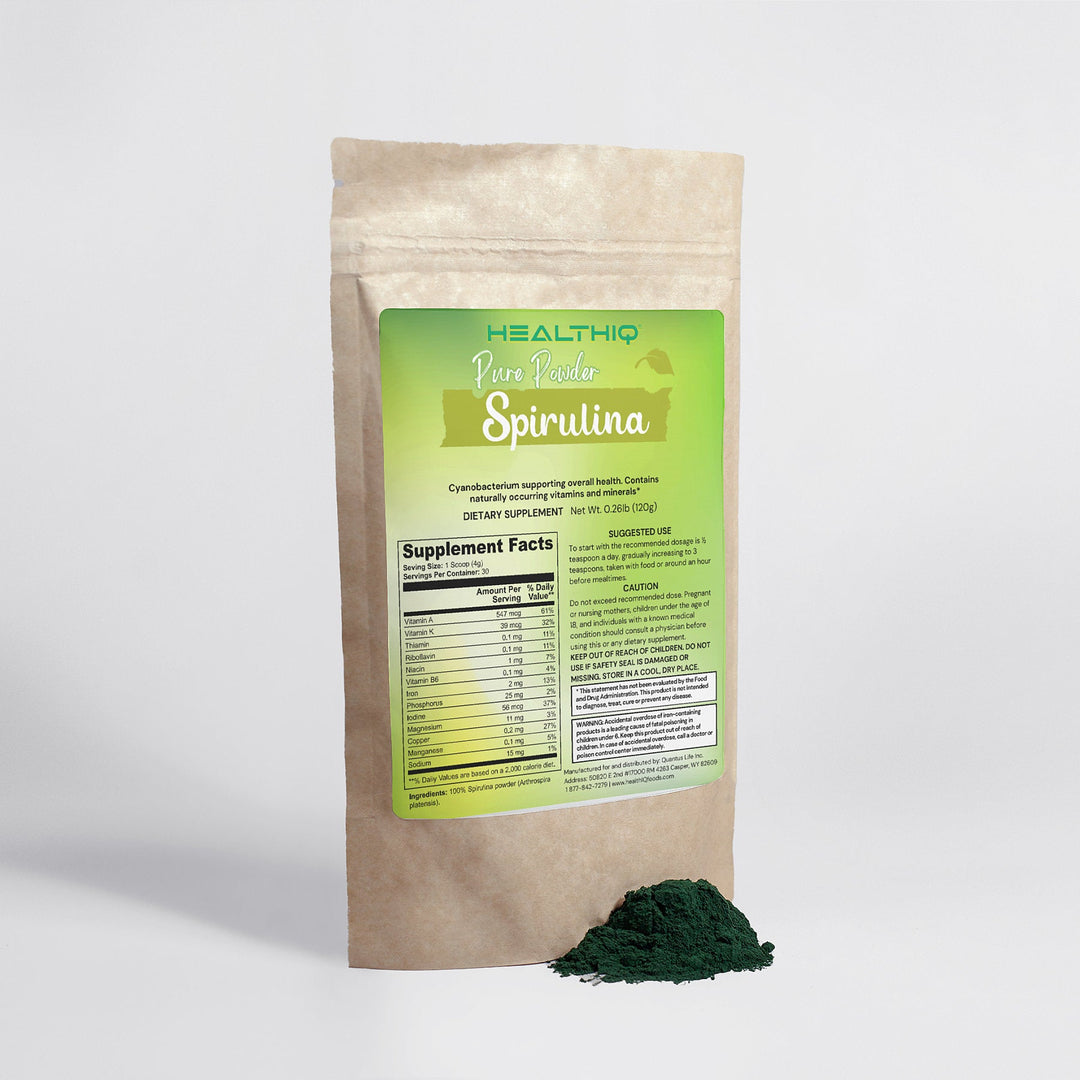 HEALTHIQ - Organic Spirulina Powder