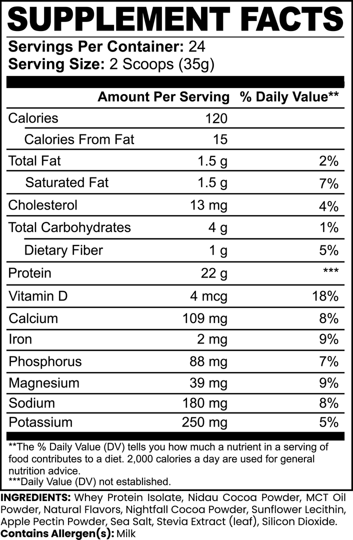 HEALTHIQ Whey Protein Isolate (Chocolate)