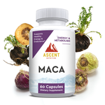 Load image into Gallery viewer, Maca is known as “Peruvian ginseng”, Organic Maca is a vitamin, mineral and amino acid packed adaptogen. Contains Organic Black, Red and Yellow Maca Root.
