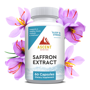 Saffron extract is “The Sunshine Spice” supporting mood, happiness and outlook. Exotic spice hand-harvested from Saffron flower stigmas.